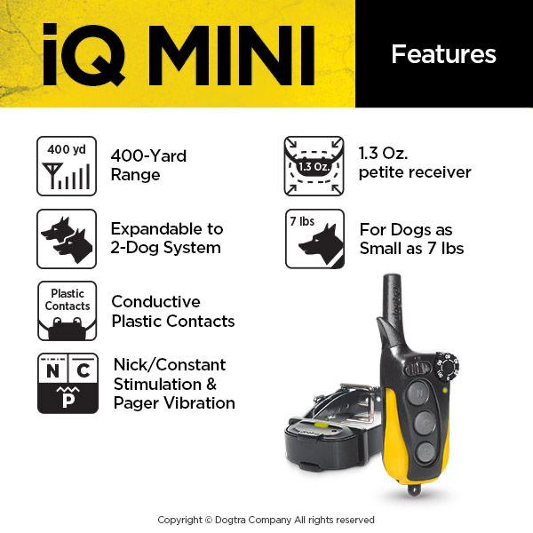 קולר אלקטרוני Dogtra IQ mini